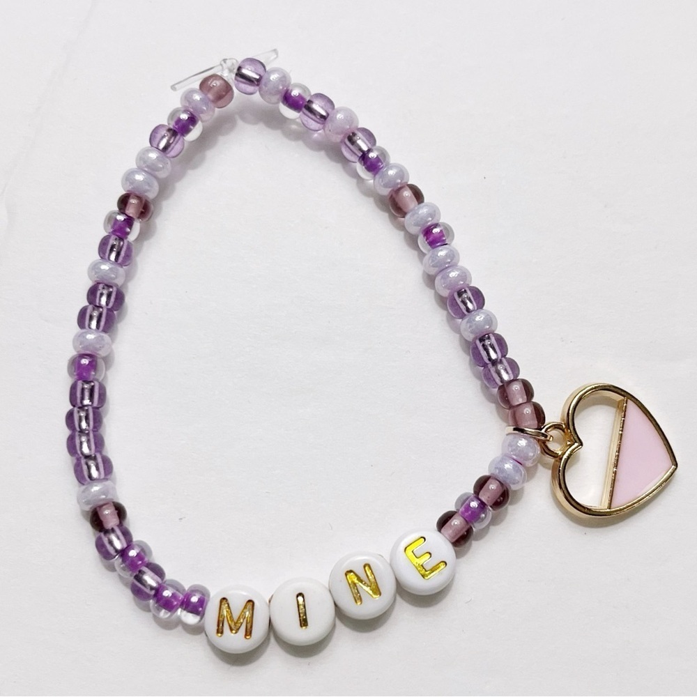 Taylor Swift Eras Tour Friendship Bracelet Mine Speak Now